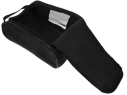 Bolsa Para Guardar Sapatos Esportivos Em Tecido Oxford Preto, Leve E Com Grande Capacidade.