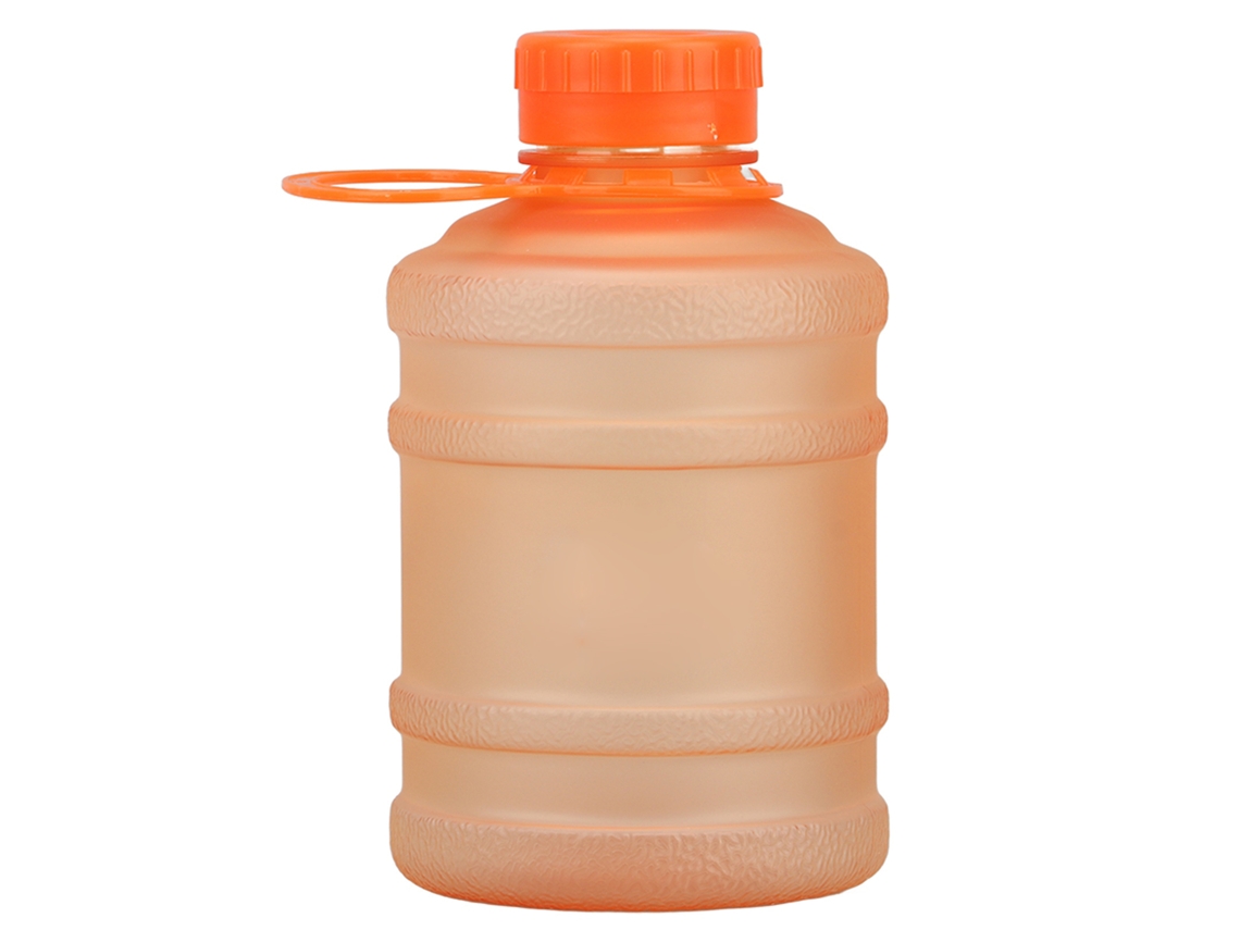 Garrafa de Água Desportiva Laranja 650ml com Alça