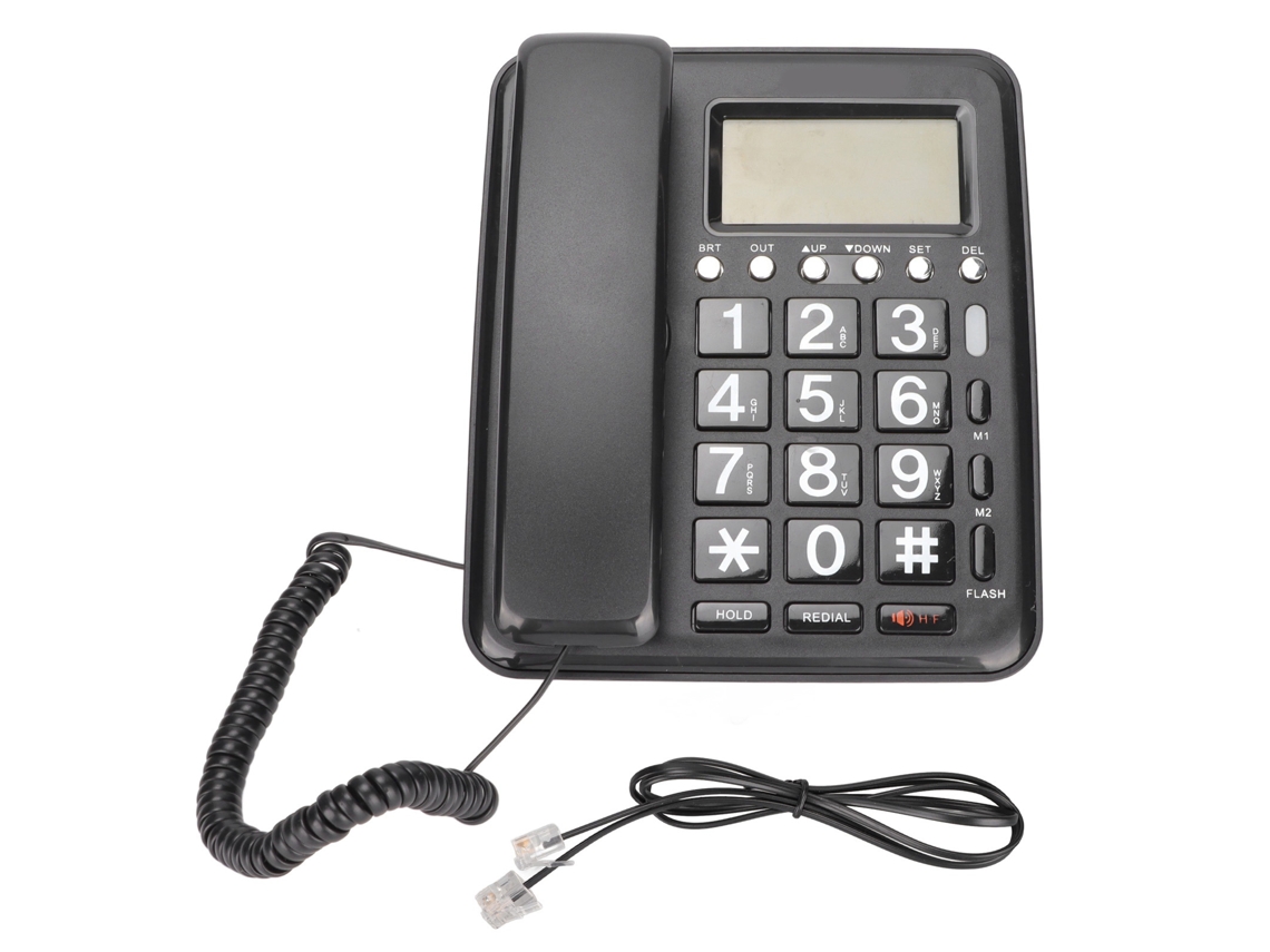 Telefone Fixo Clássico Botões Grandes LAXISCREED