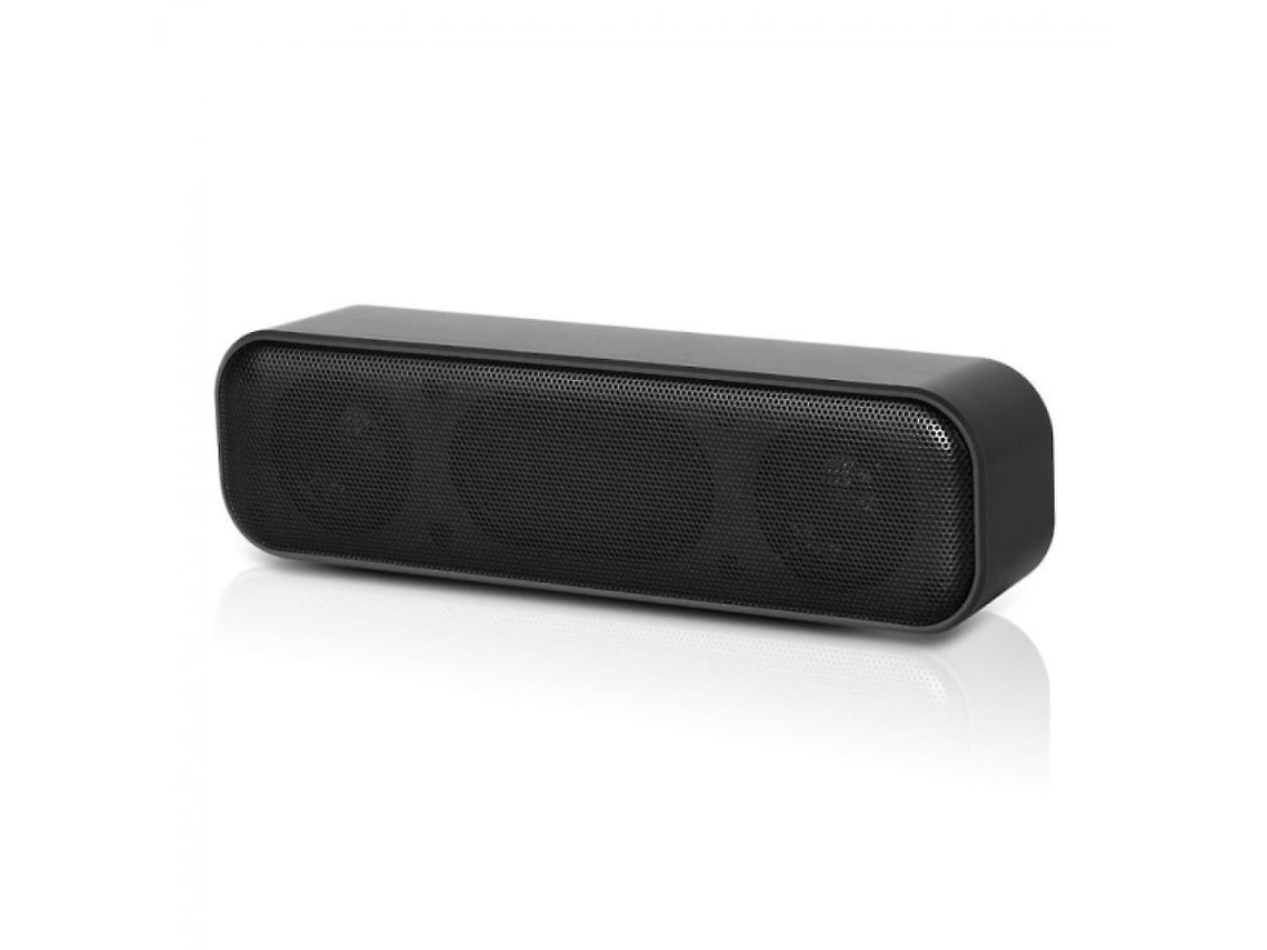 Caixas De Som De Mesa Com Fio Para Tv, Laptop E Desktop Com Dois Subwoofers | Caixas De Som Portáteis Olysi Shop (pretas)