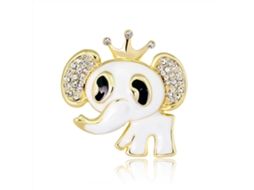 Broche De Elefante Acessório De Jóias Decorativo