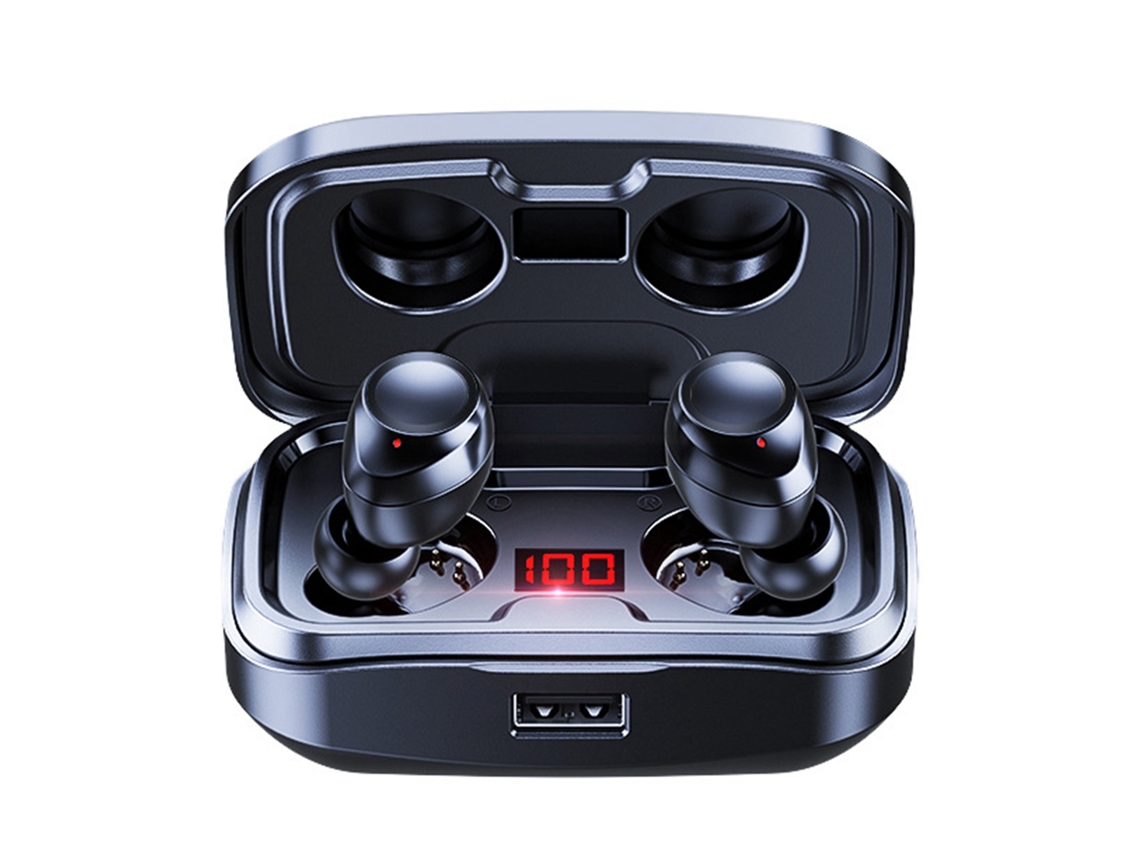 Fones Bluetooth LAXISCREED In ear Sem Fio Preto
