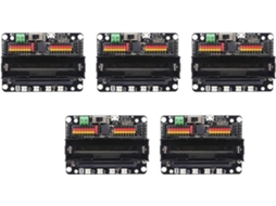 Placa de Expansão 5x Micro:bit Robotbit V2.0 com Suporte para Programação Offline Makecode SFUSHOS