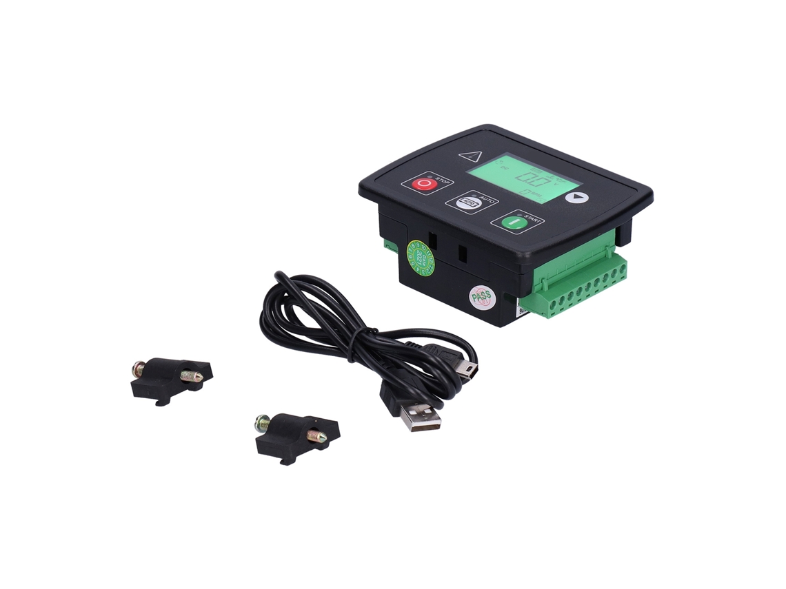Gerador Laxiscreed Com Controlador E Monitor Digital Para Gasolina E Diesel, Visor Lcd De Leitura Fácil