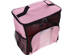 Organizador de viagem rosa Necessary for Pendura, de grande capacidade.