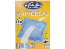 Sacos Universais para Aspiradores Wonderbag Wb406140 ROWENTA Grande Capacidade Não Rasga Branco