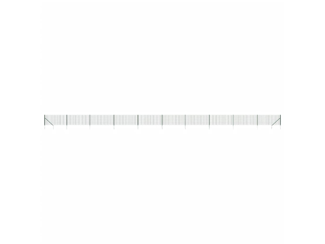 Wire Mesh Fence, Wire Mesh Fences Vidaxl Verde Aço (1 X 25 M)