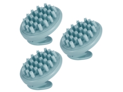 Kit de 3 Pentes de Massagem de Couro Cabeludo, Silicone | S/MARCA