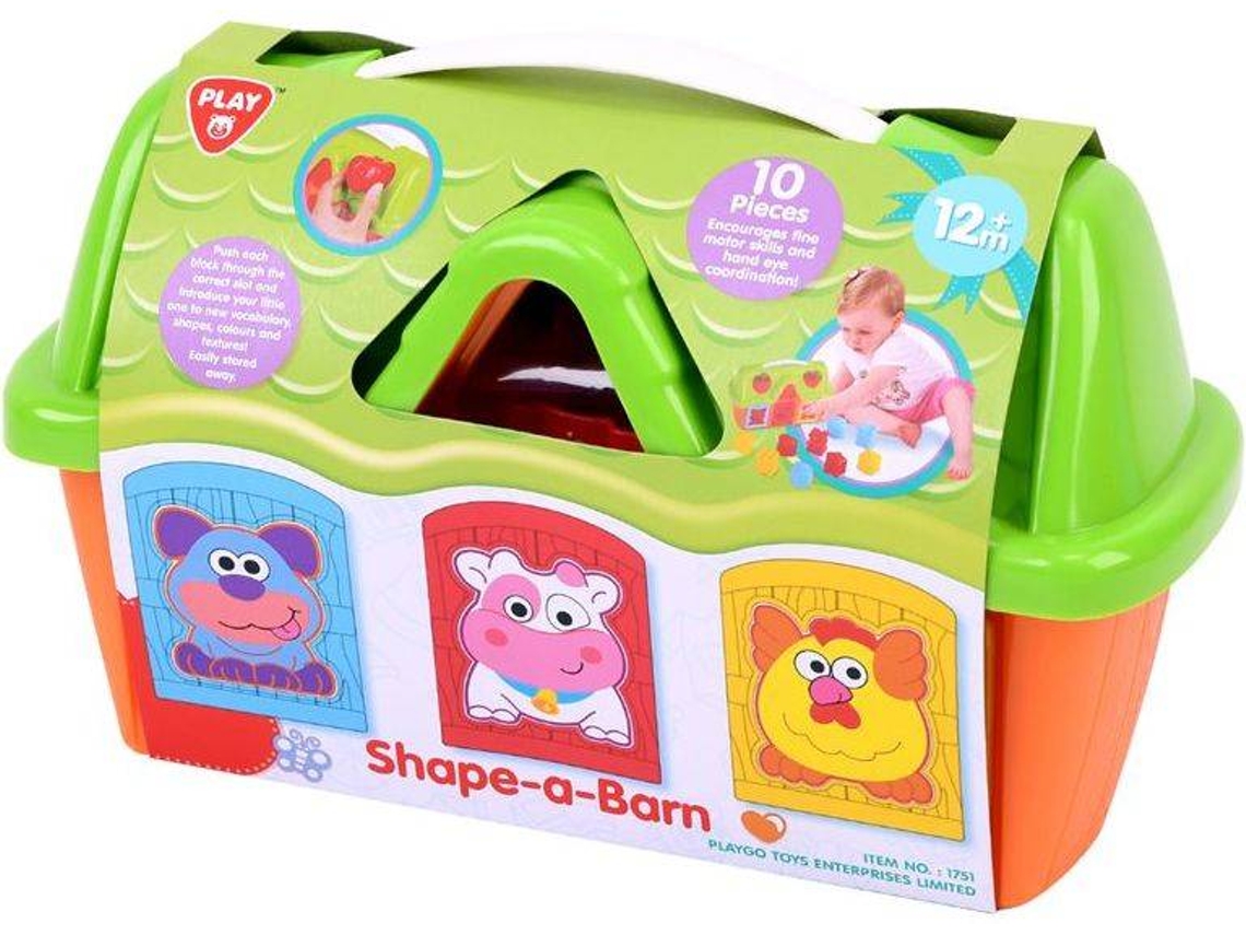 Casa Formas PLAYGO com Encaixes