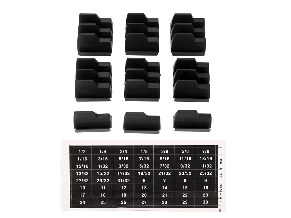 Prateleira para Chaves 20pcs Multifuncional Compacta Abs Magnética