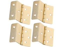 Conjunto De 4 Triplas Vintage Com Furos Para Portas, Móveis E Caixas