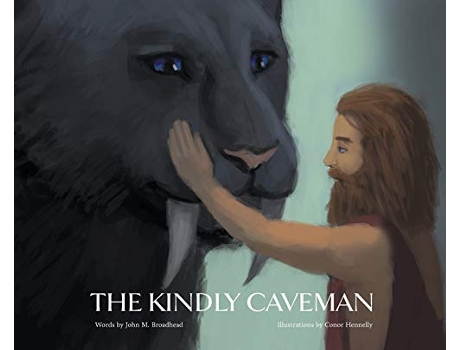 Livro The Kindly Caveman de John M Broadhead (Inglês)
