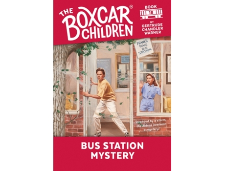 Livro bus station mystery de warner, gertrude chandler (inglês)
