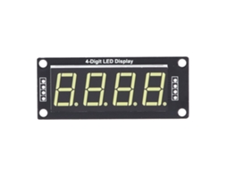 Laxiscreed Módulo De Display Digital Led De 4 Dígitos Para Relógios