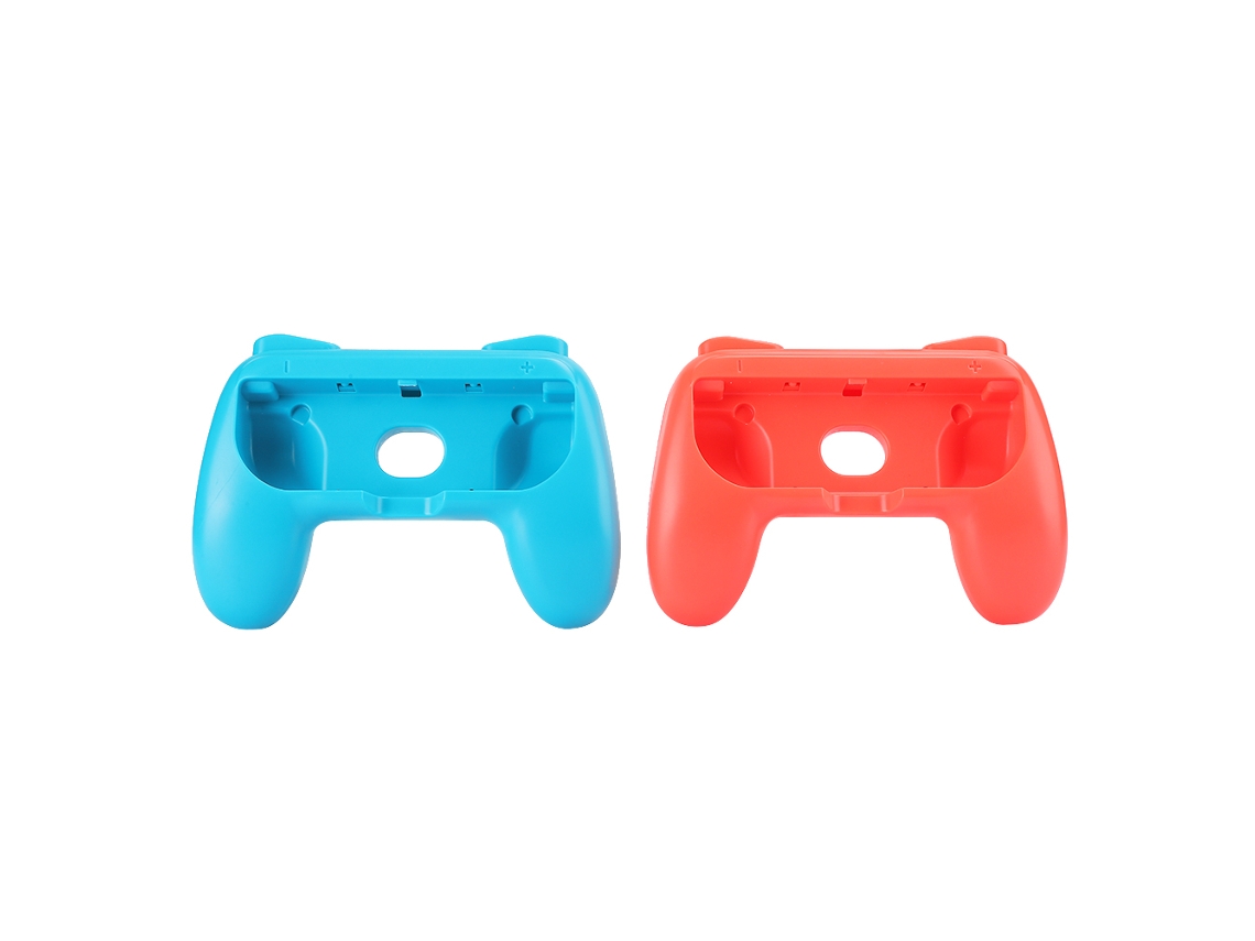 Capas Mali Protetoras para Controle de Jogo, Anti desgaste, Vermelho e Azul, 2pcs