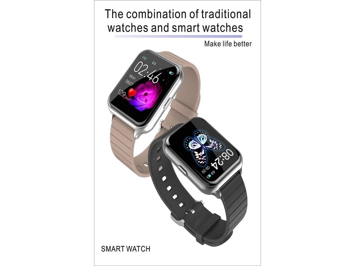 Smartwatch ALIMENTATION Yiz1238 Preto