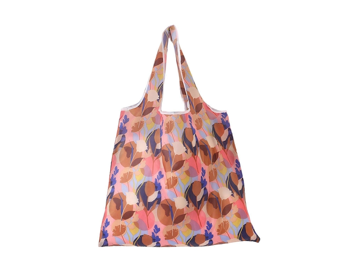 Sacola de Compras Grande, Ecológica, Portátil, Dobrável, Ideal para Viagens, Passeios e Compras no Shopping. Perfeita para Ir Ao Shopping. GOKOCO