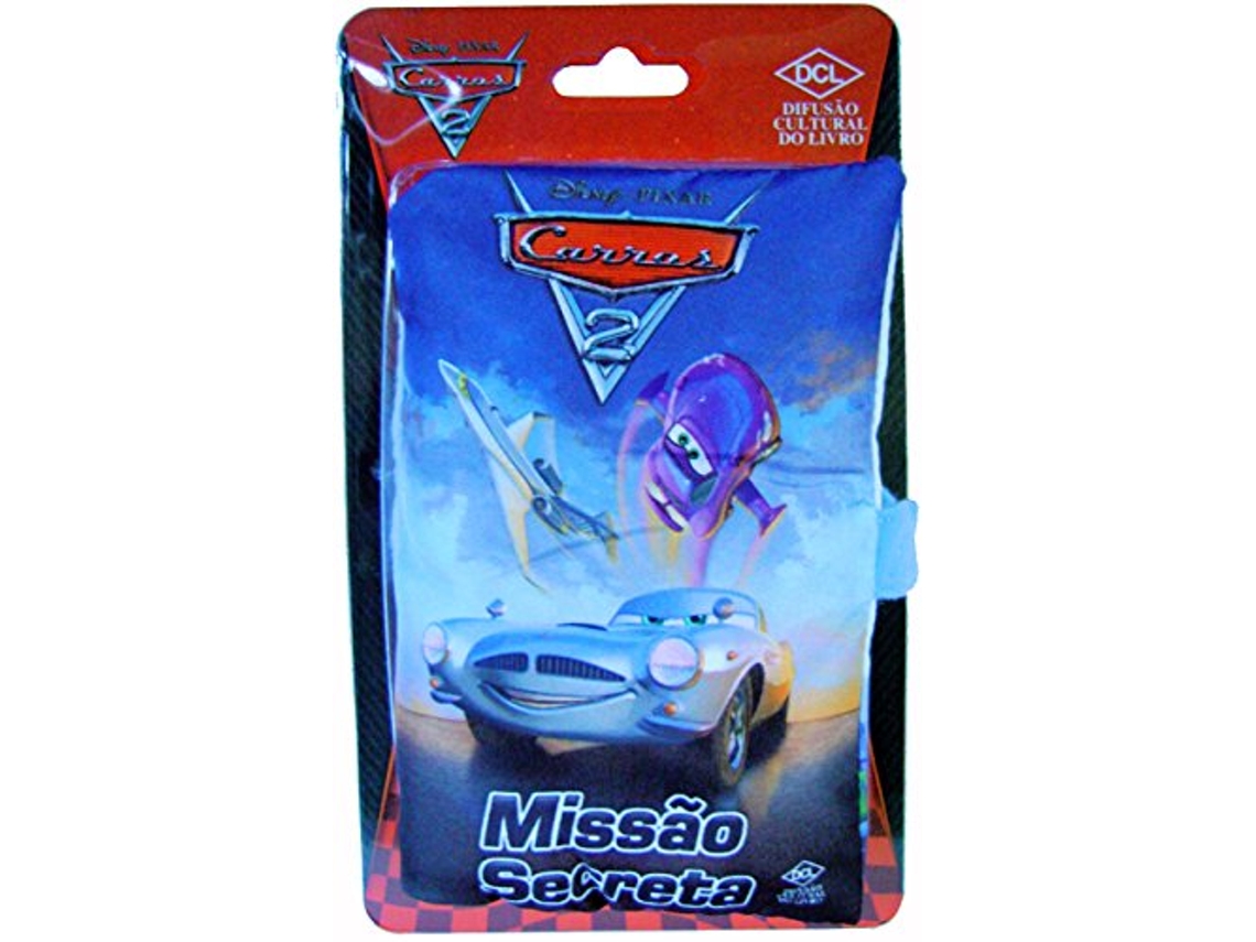 Livro Carros 2 Missao Secreta Mini LivroTravesseiro de Disney (Português)