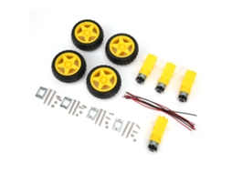 Kit De Fixação Para Rodas De Plástico De Veículos Inteligentes Laxiscreed, Acessórios De Substituição Completas