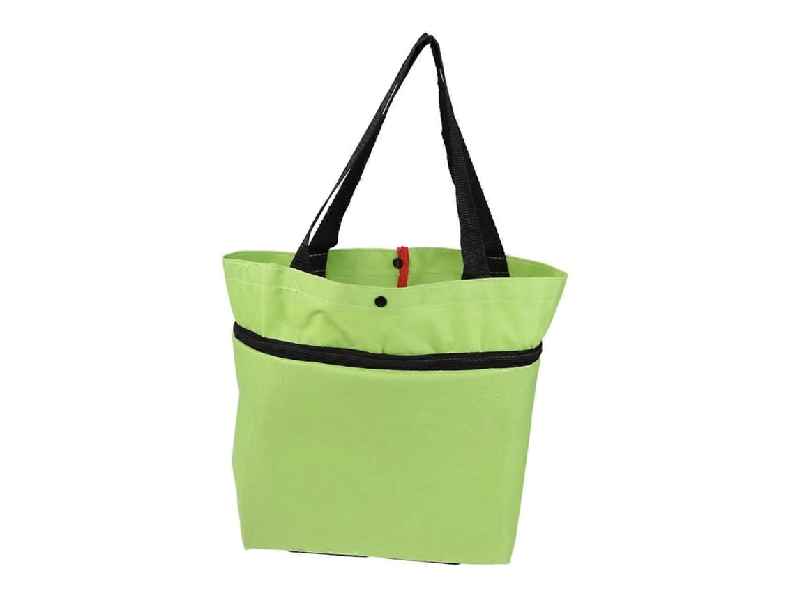 Carrinho de Compras Dobrável com Rodas, Leve e Compacto, Ideal para Viagens e Compras. GOKOCO