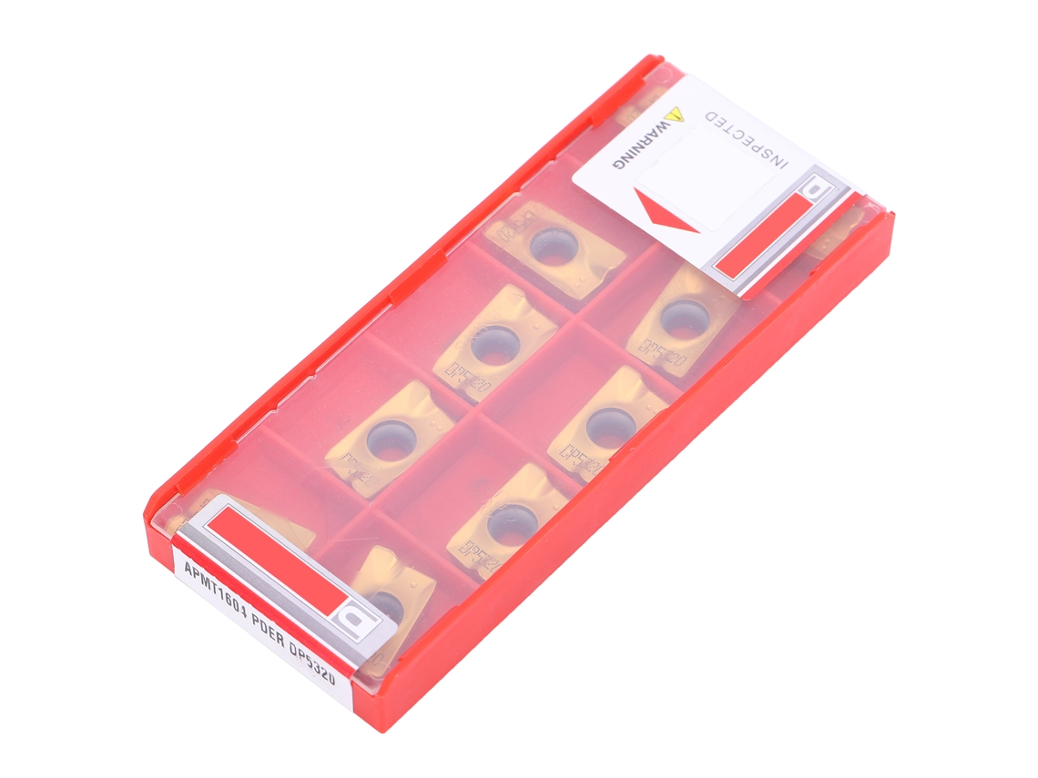 Laxiscreed Inserts De Escória De Carbono Para Fresagem Com Revestimento Pvd Apmt1604