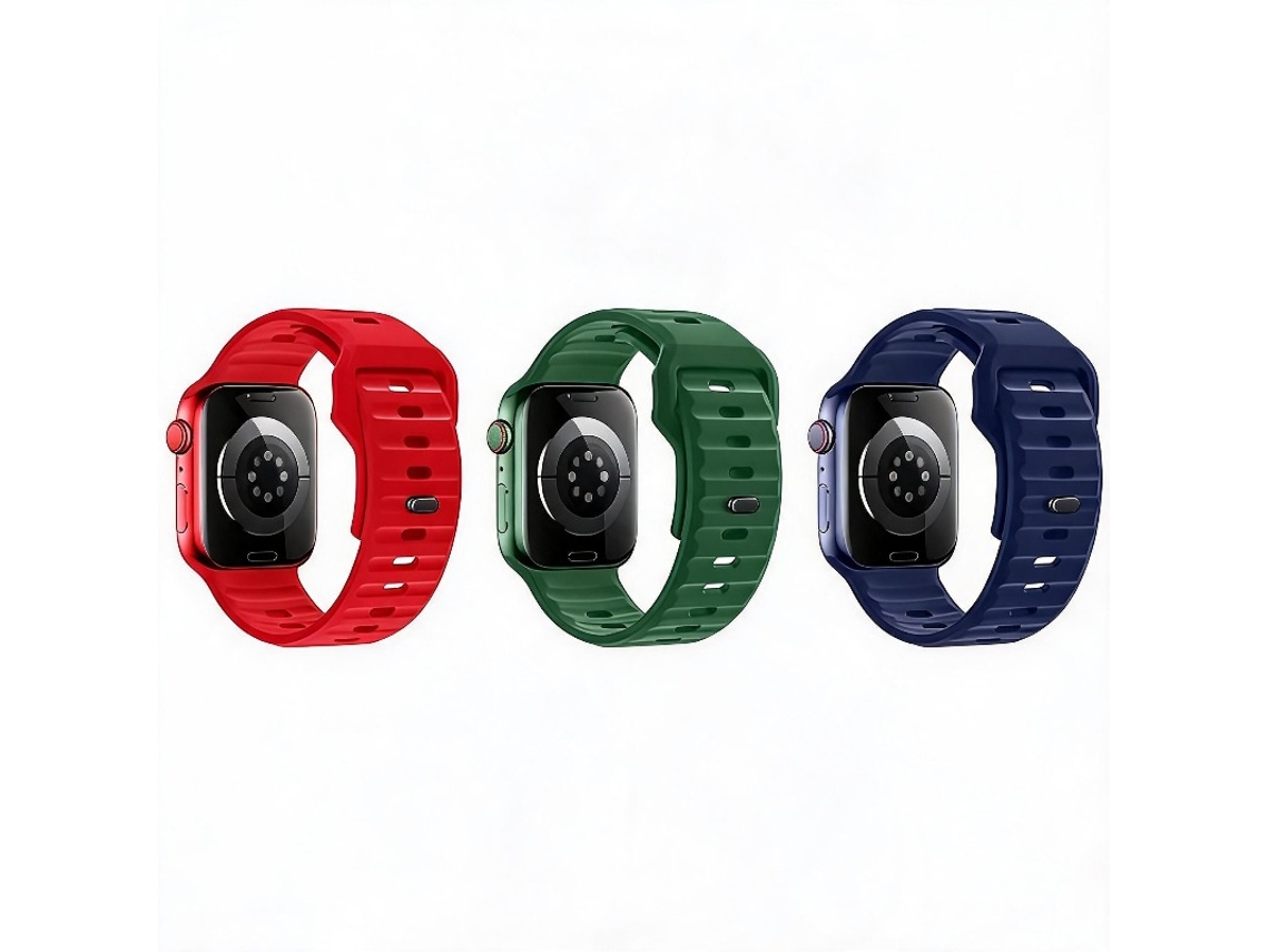 3 Pcs Bracelete Para Apple Watch 38/40/41/42mm Cuich
