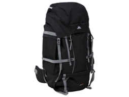 Mochila de Montanha TRESPASS Trek (81-90 L - Preto)