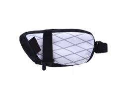 Business bolsa Subsela para Bicicleta 1.3l Impermeável Resistente para Mountain Bike e Bike de Estrada Branco