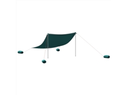 Beach Canopy, Beach Canopies Vidaxl Verde Poliéster (304 X 300 Cm)