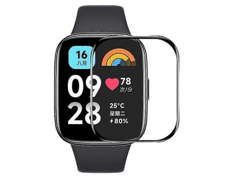 Peça Compatível Com Xiaomi Redmi Watch 3 Active / Watch 3 Lite Protetor De Tela Curva 3d Pet Ppt Película Anti Riscos Para Tela De Relógio Vledary
