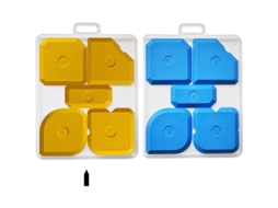 Juntas Fugset Nova Line, 5g, com 5 lâminas de Silicone Amarelo, Profissional
