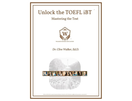 Livro Unlock the TOEFL iBT Mastering the Test de Clive Walker (Inglês)