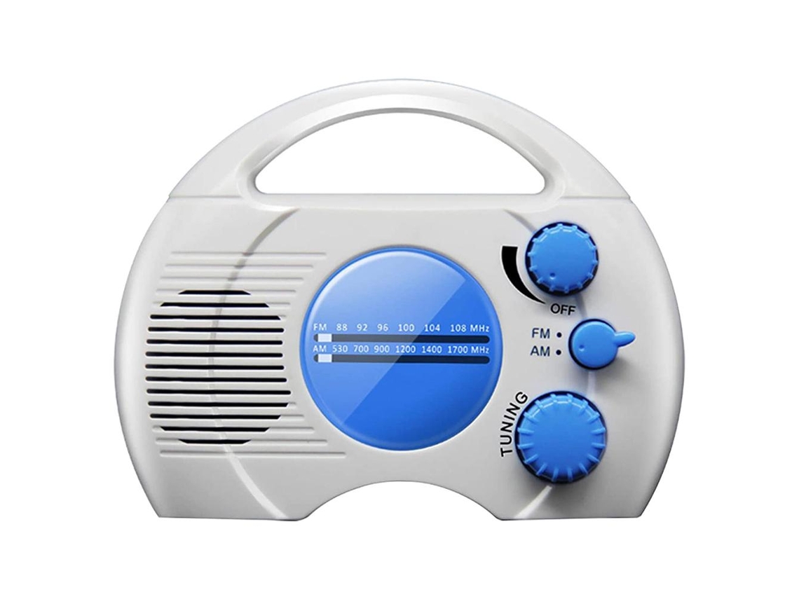 Rádio Portátil Waterproof Am/fm Para Banho E Viagem