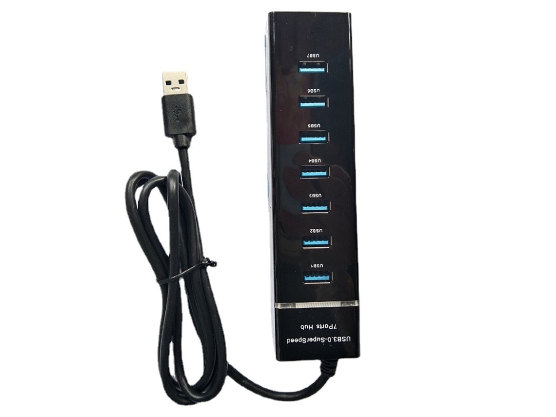 Hub De Expansão Usb 3.0 Para Notebook E Desktop One Drag Seven Com 1,2 Metros De Comprimento.