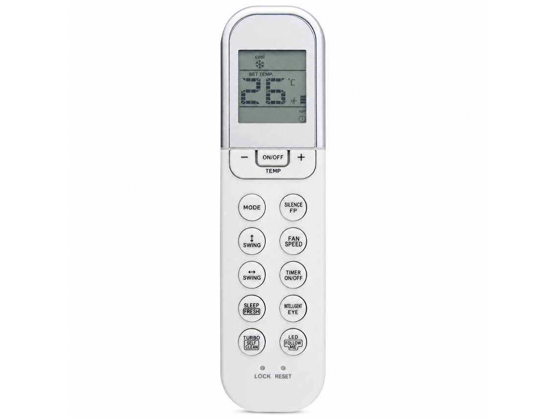 Comando Remoto Para Ar Condicionado Compatível Com Midea Rg36f/bgef_dae