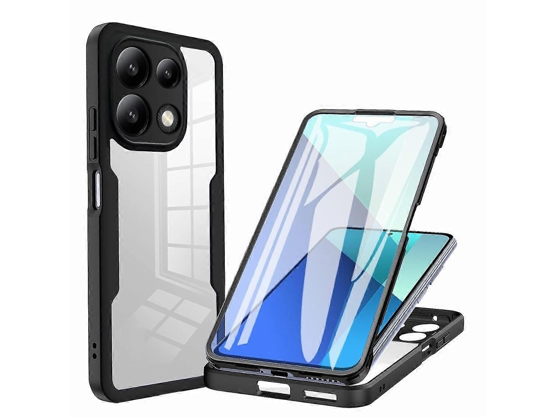 Capa Para Celular Com Proteção Total De 360 ​​graus Em Acrílico E Tpu