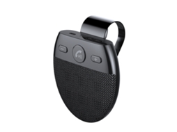 Speaker Auto Bt Handsfree Visor Clip Type-c Carregamento Assistente De Voz