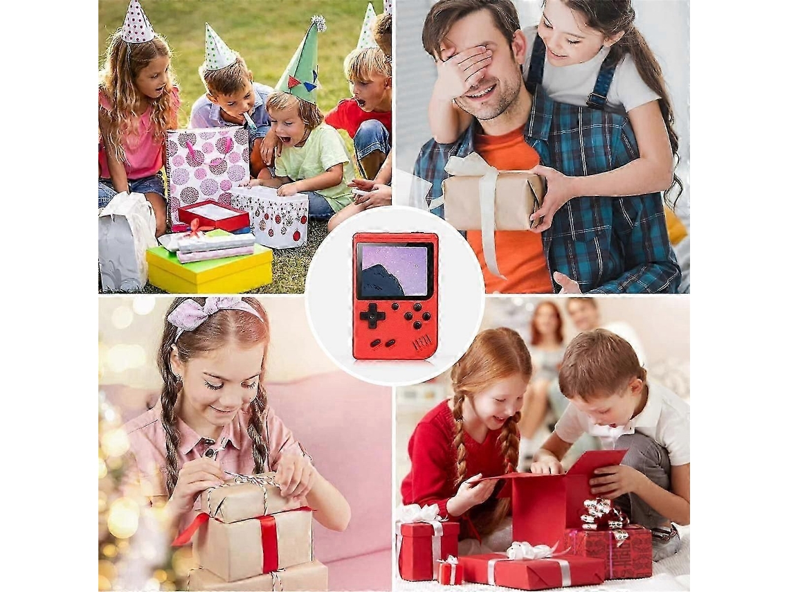 Console portátil com 2,4 polegadas e 400 jogos, compatível com TV GOKOCO