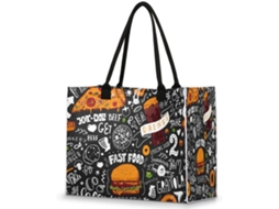 Bolsa de ombro Tropicallife com estampa Golfinhos 42x17x33 cm