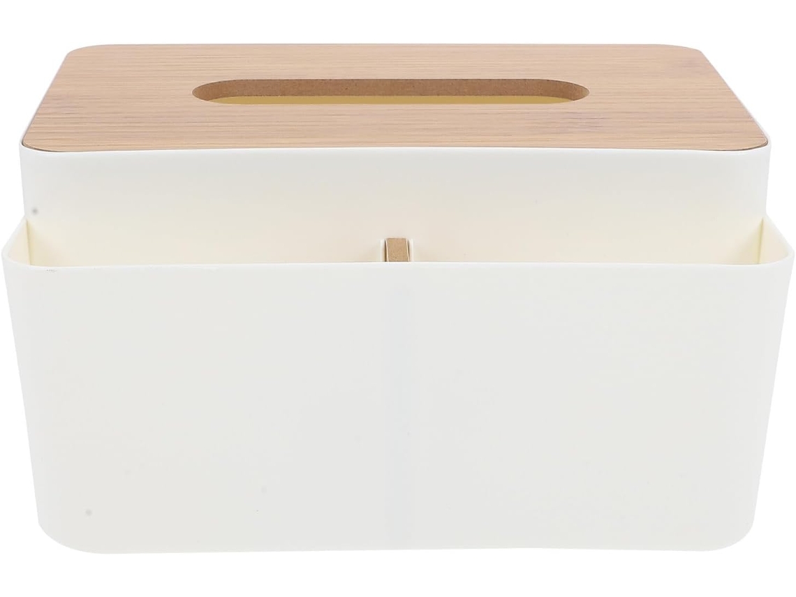 Porta-lenços Retangular De Bambu, Design Japonês