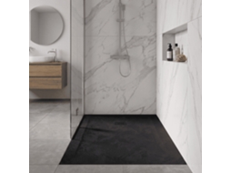 Base de Duche Espatulada MIRLO 200x90 cm com grade da mesma cor