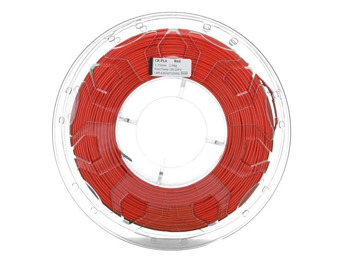 HURRISE Filamento Vermelho para Impressora 3D Baixo Encolhimento Alta Tenacidade Diâmetro 1 75 Mm