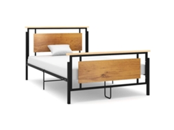 Vidaxl Estrutura De Cama 120x200 Cm Metal