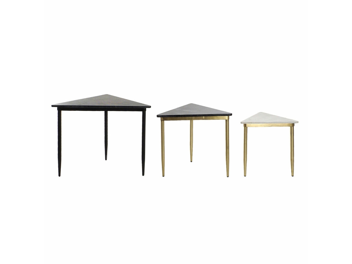 Mesa de Apoio DKD HOME DECOR (Metal - 46.50 x 68 x 53 cm)