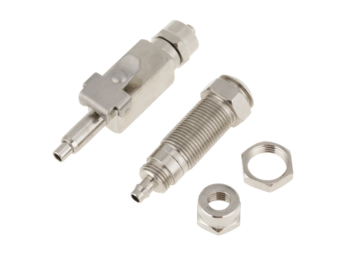 Adaptador Rápido Anti retorno para Aparelho de Raspagem Dental Acessório Odontológico Metal