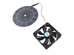 Ventilador Solar 10w Para Galinheiro Casa Pet Rv Estufa