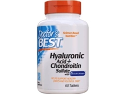 Chá DOCTOR'S BEST Ácido Hialurônico (60 tabletes)