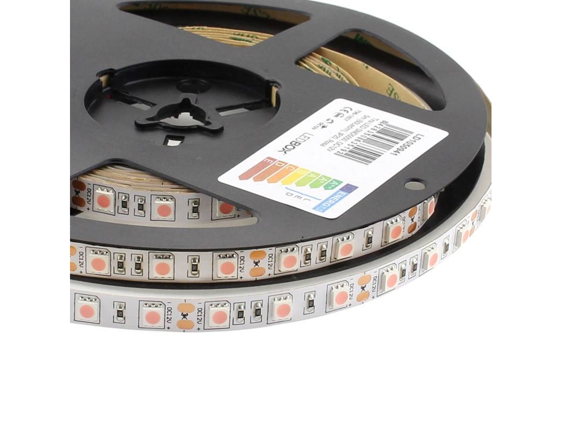 Fita Led LEDBOX Dc12V 5(60 Led M) Rosa - Ip20