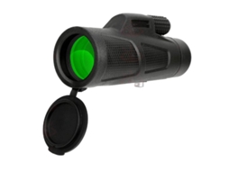 10x42 Telescópio Monocular De Alta Potência Escopo Compacto Portátil À Prova Dágua Com Alça De Mão Para Observação De Pássaros Bestvite (preto)