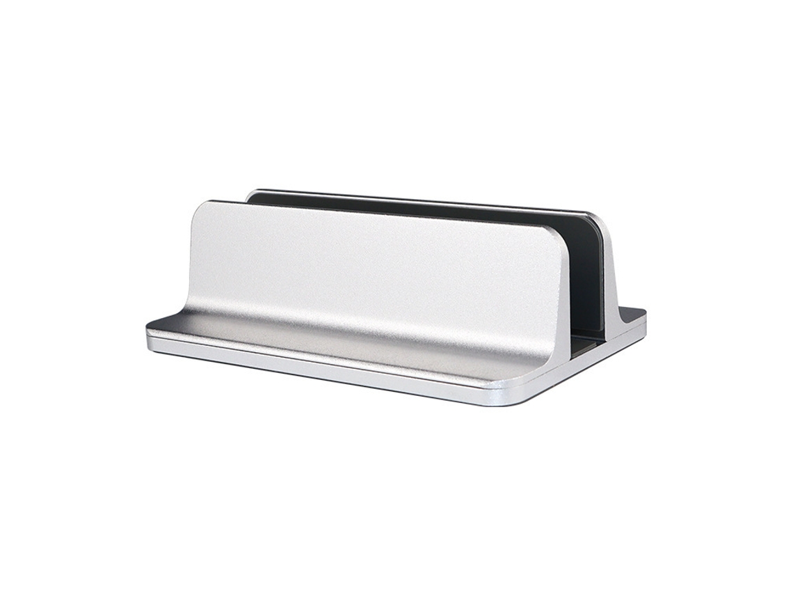 Suporte Vertical Prateado Para Laptop, Suporte Ajustável De Alumínio Para Laptop Aquaforge
